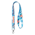 Lanyard Sublim 15mm cor branco