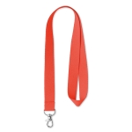 Lanyard Woven 15mm cor vermelho