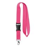 Lanyard Woven Plus 15mm cor cor-de-rosa