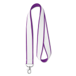 Lanyard Double 20mm cor violeta