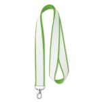 Lanyard Double 20mm cor verde-lima