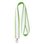 Lanyard Double Sublim 20mm cor verde maçã