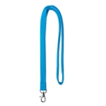 Lanyard Lace 10mm cor azul-claro
