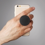 Anel para suporte de telemóvel personalizado barato Popup cor preto sexta vista