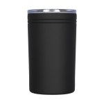 Copo térmico de aço com fecho anti-gotas 330ml Coffee Club cor preto segunda vista