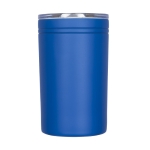 Copo térmico de aço com fecho anti-gotas 330ml Coffee Club cor azul real segunda vista