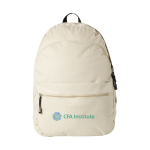 Mochila publicitária de estilo juvenil em várias cores Teens cor marfim segunda vista impressão serigrafia