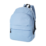 Mochila publicitária de estilo juvenil em várias cores Teens cor azul-claro