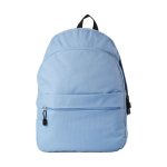 Mochila publicitária de estilo juvenil em várias cores Teens cor azul-claro vista frontal