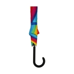 Guarda-chuva multicolorido com flexibilidade ao vento ø102 Rainbow cor multicolor segunda vista frontal
