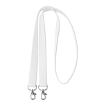 Lanyard Duo Sublim Express 15mm cor branco