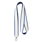 Lanyard Double Sublim Express 20mm cor azul