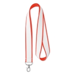 Lanyard Double Sublim Express 20mm cor vermelho