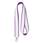 Lanyard Double Sublim Express 20mm cor violeta