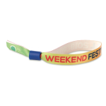 Pulseiras eco sublimadas, entrega 68 dias 15 mm rPET Sublim Express cor branco
