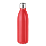 Garrafa de vidro colorida com tampa de aço 650ml UrbanStyle Crystal