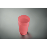 Copos reutilizáveis plástico com acabamento esmaltado 500ml Concert
