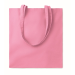 Saco de algodão colorido barato de 180 g/m2 EcoColor Superb cor cor-de-rosa