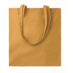 Saco de algodão colorido barato de 180 g/m2 EcoColor Superb cor mel