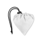 Saco dobrável de plástico reciclado colorido Strawberry rPET cor branco segunda vista