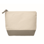 Necessaires personalizados de algodão 340 g/m2 Promenade cor cinzento topo