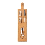 Kit de manicure 6 ferramentas em caixa de cortiça Corkstyle cor bege quarta vista