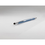 Caneta táctil para empresas, fina, de alumínio tinta azul Slimtouch cor azul-claro terceira vista