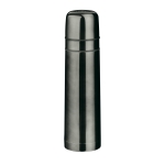 Termo de café personalizado de aço com 2 copos 750ml Duo cor titânio