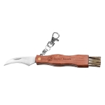 Canivete personalizado multifunções para apanhar cogumelos Mushroom cor natural imagem com logo 4