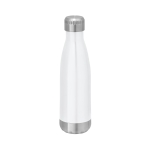 Garrafa serigrafada em aço inoxidável com isolamento a vácuo 510ml Ice cor branco