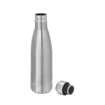 Garrafa serigrafada em aço inoxidável com isolamento a vácuo 510ml Ice cor prateado mate terceira vista