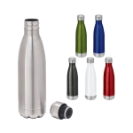 Garrafa serigrafada em aço inoxidável com isolamento a vácuo 510ml Ice varias cores