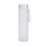 Garrafas de vidro com acabamento em degradé 470ml Crystal Frost cor branco