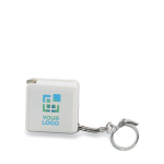 Porta-chaves com fita métrica personalizada de 1 M vista principal