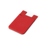 Porta-cartões personalizados de silicone com fita adesiva SilconCase