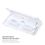 Estojo para máscaras personalizável em plástico branco Compact cor branco terceira vista