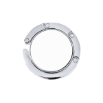 Ganchos para malas personalizados com logótipo baratos Colors cor branco primeira vista