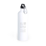 Garrafas de alumínio personalizadas grandes 800ml Cruiser XL Matt vista principal
