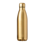 Garrafa de aço personalizada em várias cores 790ml Lifestyle Matt cor dourado primeira vista