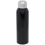 Garrafa de aço de grande capacidade e tampa de rosca 820ml Office cor preto