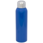 Garrafa de aço de grande capacidade e tampa de rosca 820ml Office cor azul