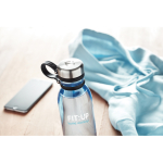 Bidões personalizados grandes de materiais reciclados 780ml Norway rPET cor azul-claro transparente vista conjunto principal