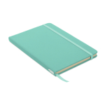 Caderno reciclado personalizado barato, folhas A5 pautadas rPET