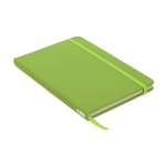Caderno reciclado personalizado barato, folhas A5 pautadas rPET