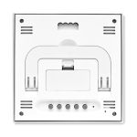 Estação meteorológica com caixa de bambu para publicidade Bamboo cor madeira quinta vista