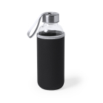 Garrafas de vidro personalizadas com manga 420ml Crystal Colorful primeira vista