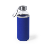 Garrafas de vidro personalizadas com manga 420ml Crystal Colorful primeira vista
