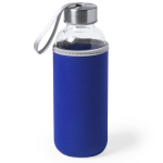 Garrafas de vidro personalizadas com manga 420ml Crystal Colorful
