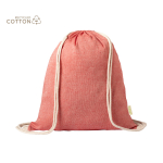 Mochilas de cordão de algodão reciclado 120 g/m² Recycled Cotton segunda vista