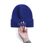 Gorros publicitários de cores variadas com tira frontal Classic segunda vista
